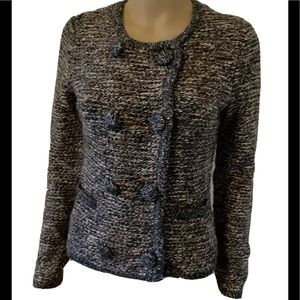 Cabi Womens blazer knitted SZ S/CH/P